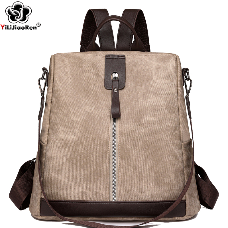 Fashion Backpack Women - Fashion Anti-theft Backpack Female High Quality
