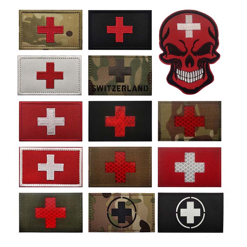 Urban Backpack Tactical - Switzerland Flag Swiss Badge Fabric Applique