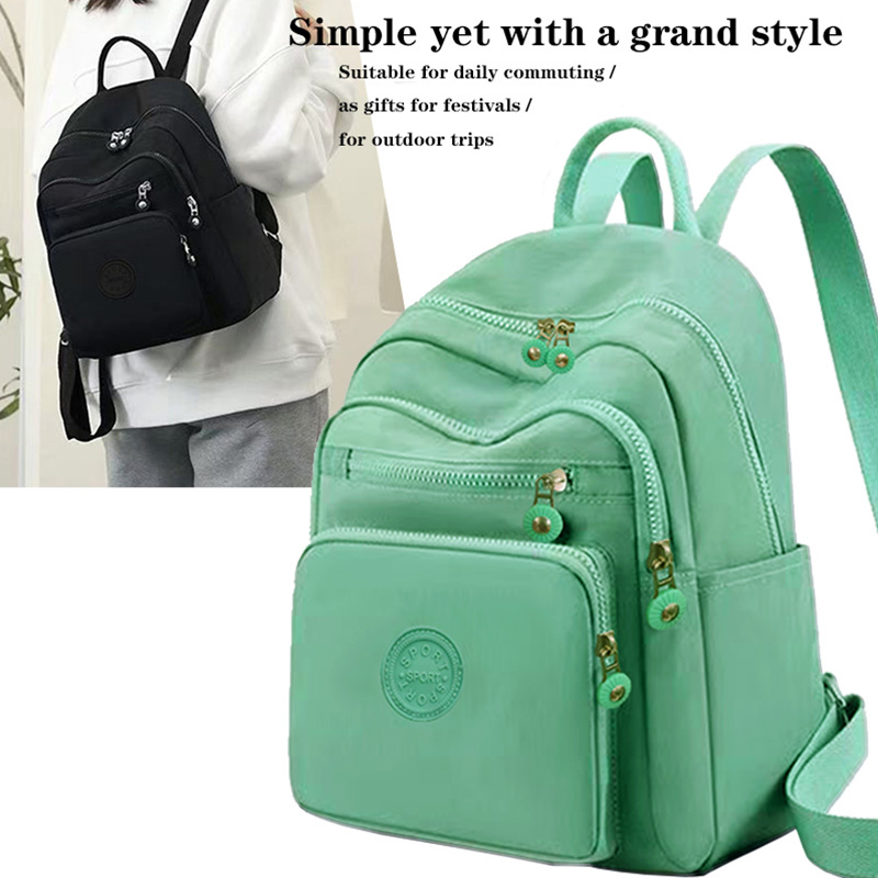 Canvas Backpack Casual - Elegant Stylish Multi-Color Backpack Adjustable-Strap Lightweight
