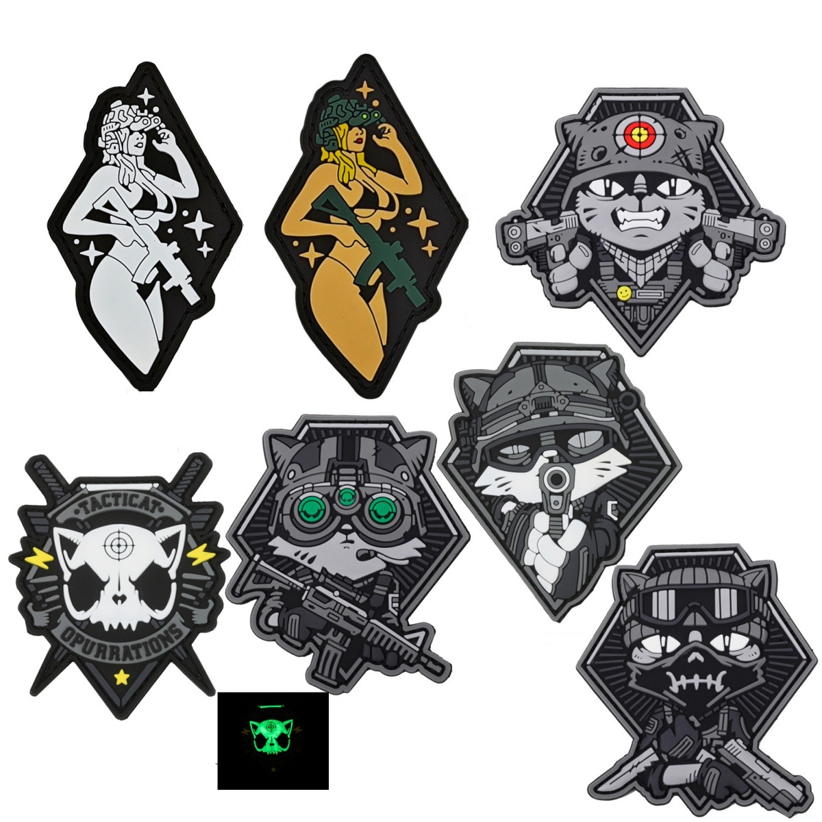 PVC Cat Patch on Clothes Moral - огляд і ціна Urban Backpack Tactical