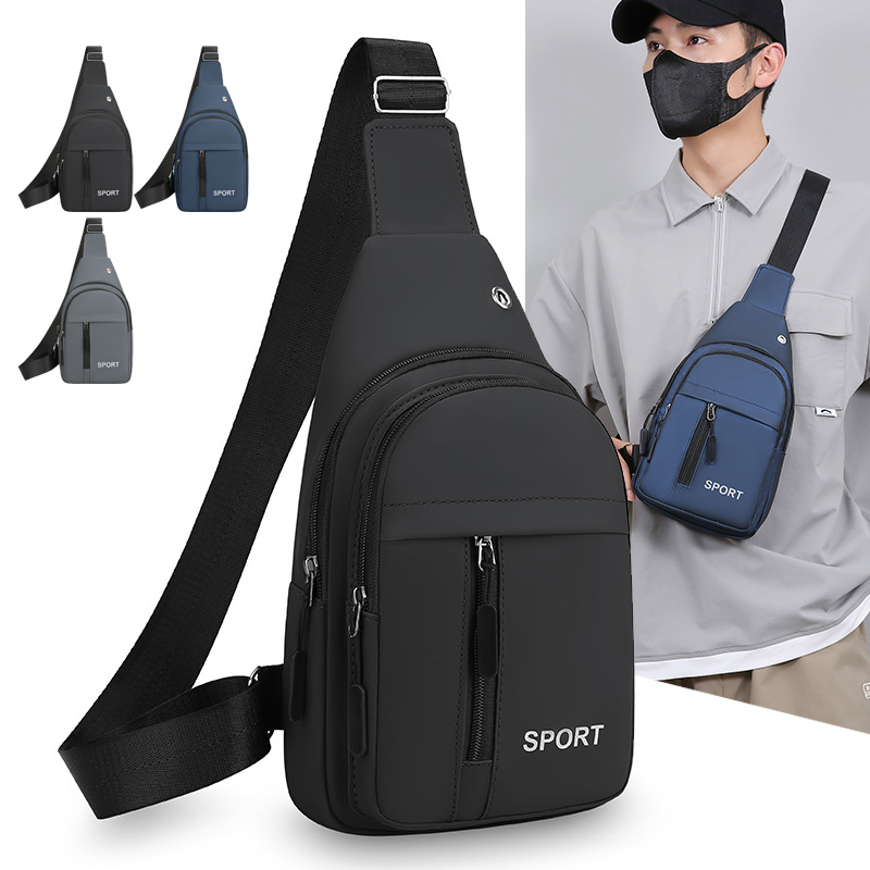 Men Sport Sling Chest Bag, Wat - огляд і ціна Hydration Pack Outdoor