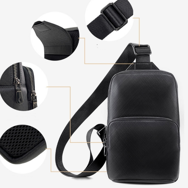 Fashion Design Black Men's Sli - огляд і ціна Sling Backpack Shoulder