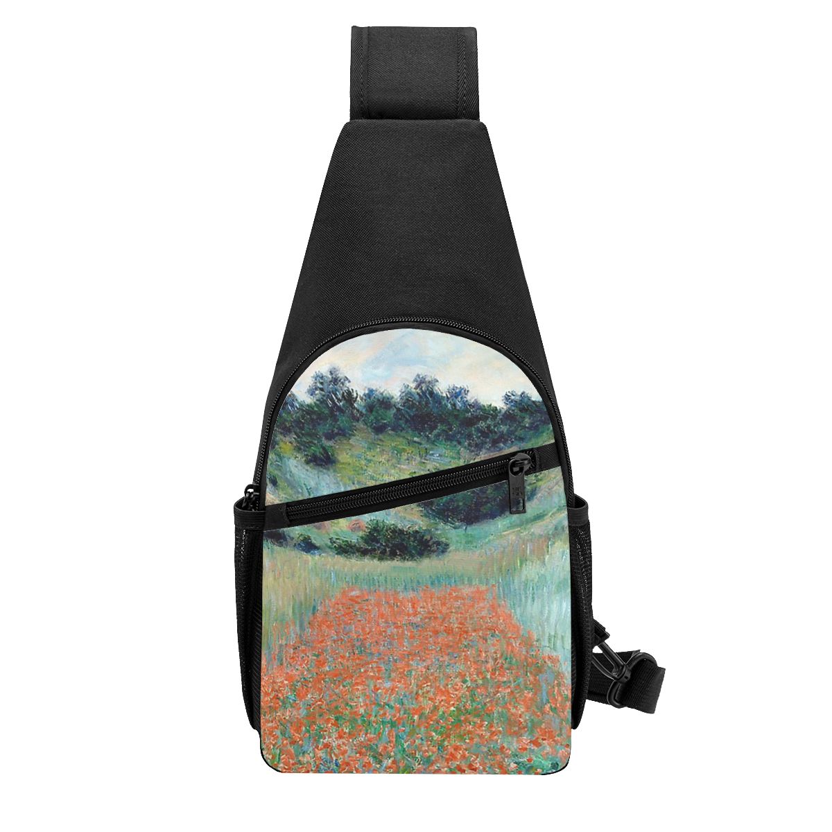 1885 Claude Monet Poppy Field  - огляд і ціна Sling Backpack Shoulder