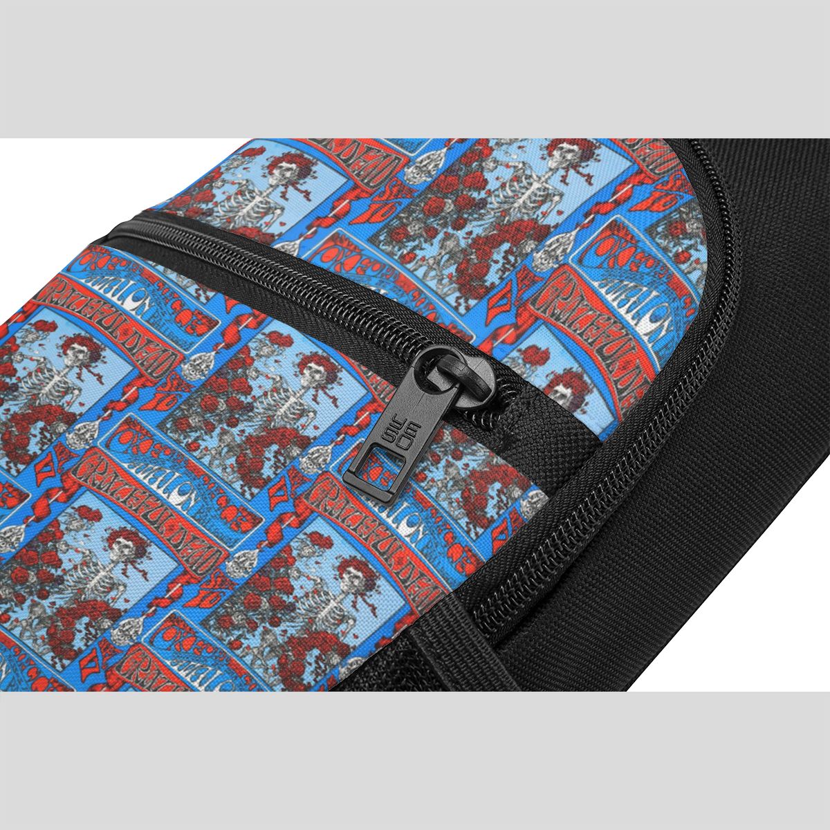 Grateful Dead Rock Band Chest  - огляд і ціна Sling Backpack Shoulder