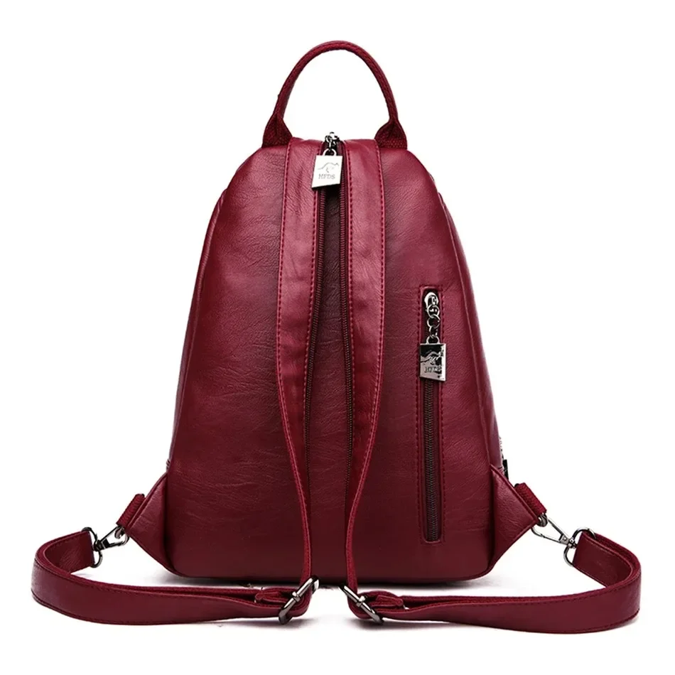 Multifunctional Women Leather  - огляд і ціна School Backpack Teen