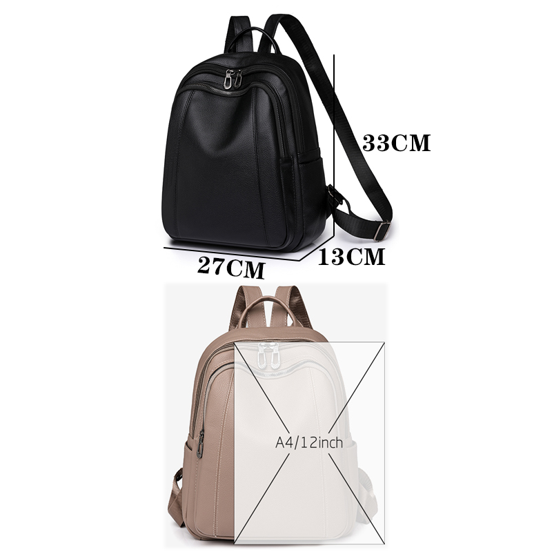 High Quality Leather Backpack  - огляд і ціна Fashion Backpack Women